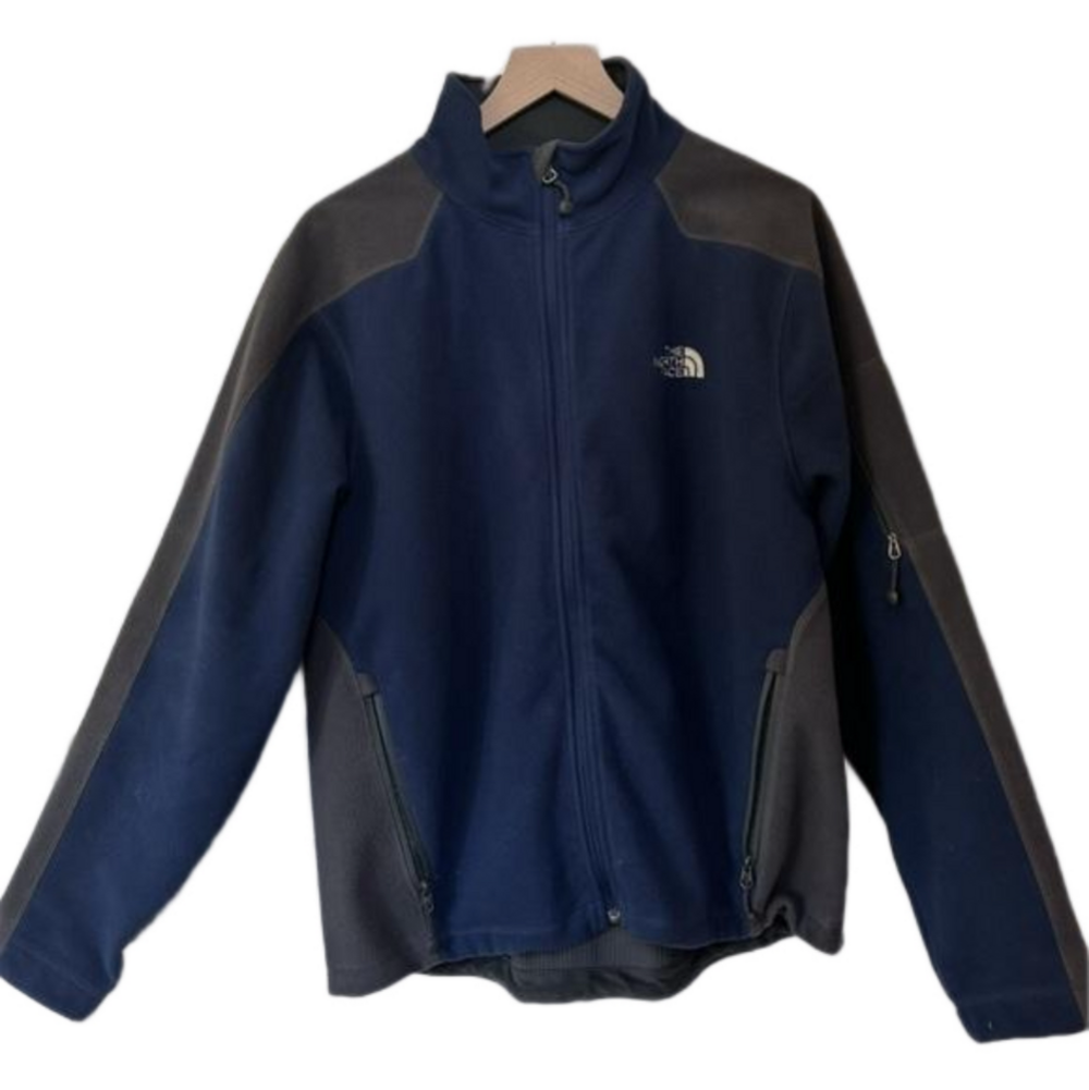 The North Face Men’s Windfall Fleece Blue Grey Medium